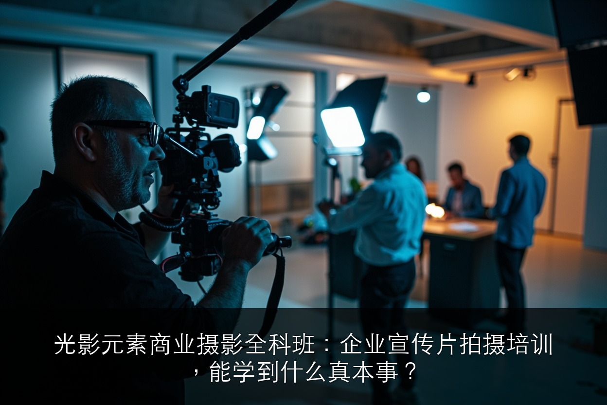 光影元素商业摄影全科班：企业宣传片拍摄培训能学到什么？