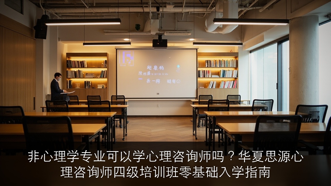 非心理学专业可以学心理咨询师吗?华夏思源心理咨询师四级培训班零基础入学指南