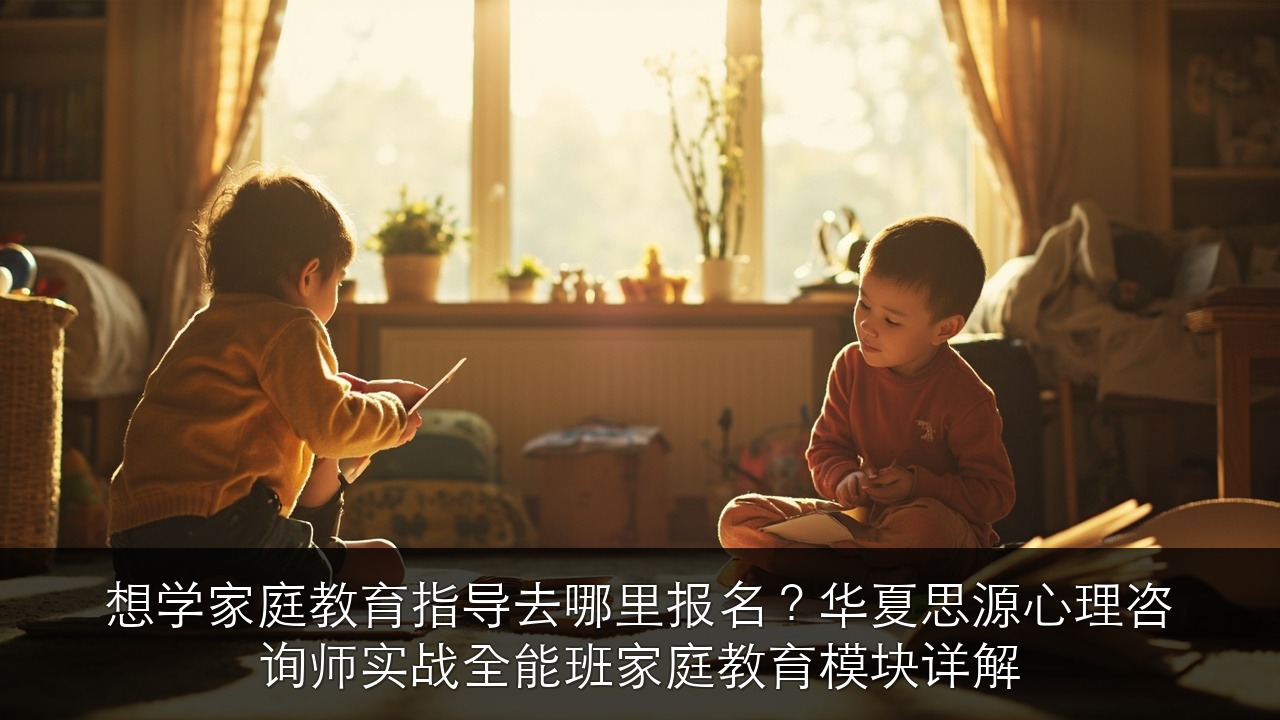 想学家庭教育指导去哪里报名?华夏思源心理咨询师实战全能班家庭教育模块详解