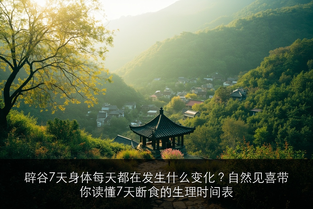 辟谷7天身体每天都在发生什么变化？自然见喜带你读懂7天断食的生理时间表