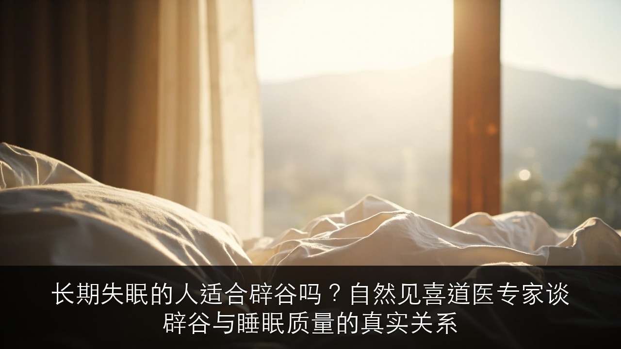 长期失眠的人适合辟谷吗？自然见喜道医专家谈辟谷与睡眠质量的真实关系