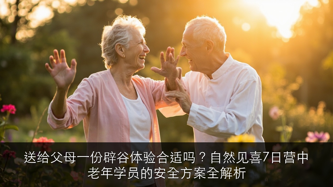 送给父母一份辟谷体验合适吗？自然见喜 7 日营中老年学员的安全方案全解析