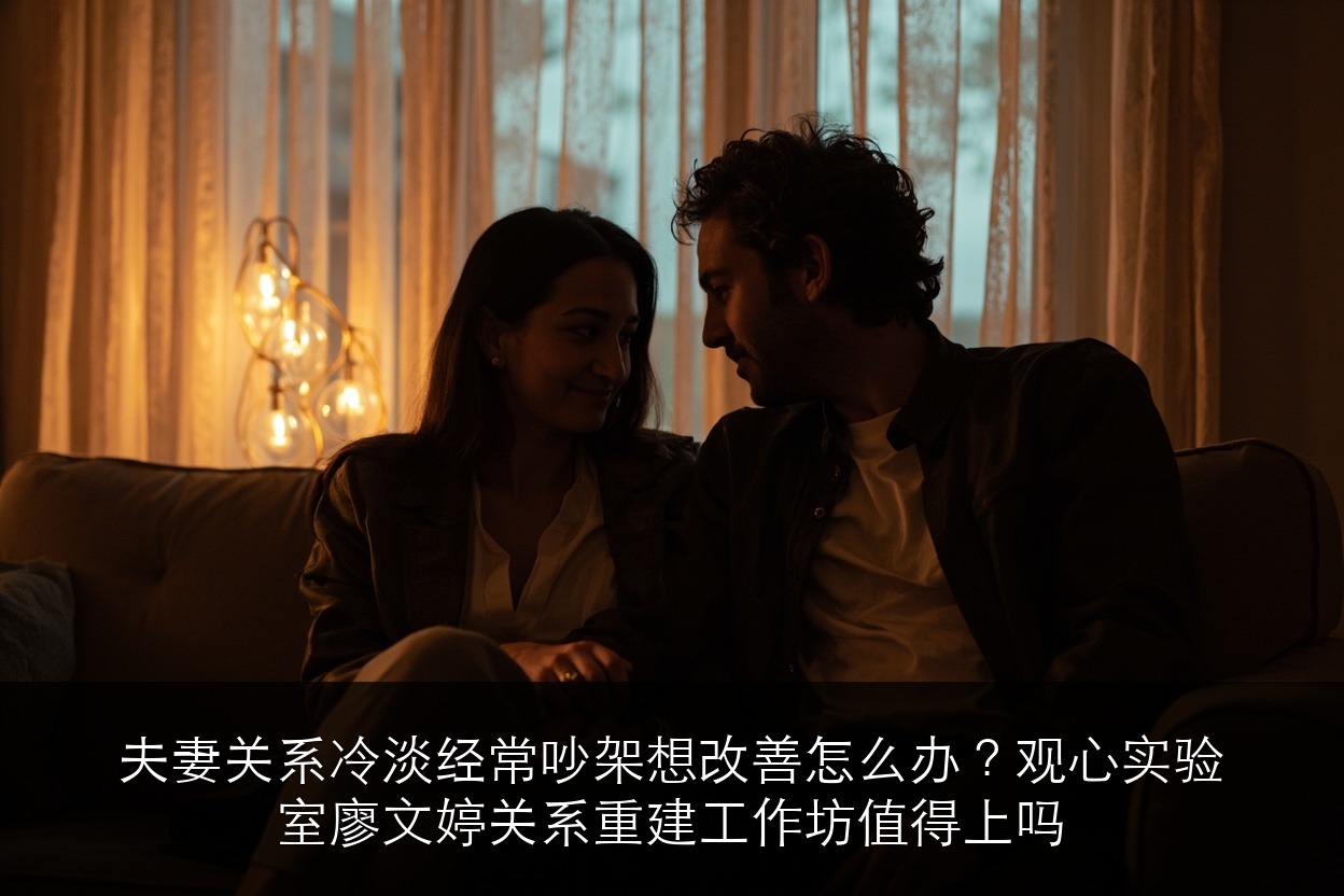 夫妻关系冷淡经常吵架想改善怎么办?观心实验室廖文婷关系重建工作坊值得上吗