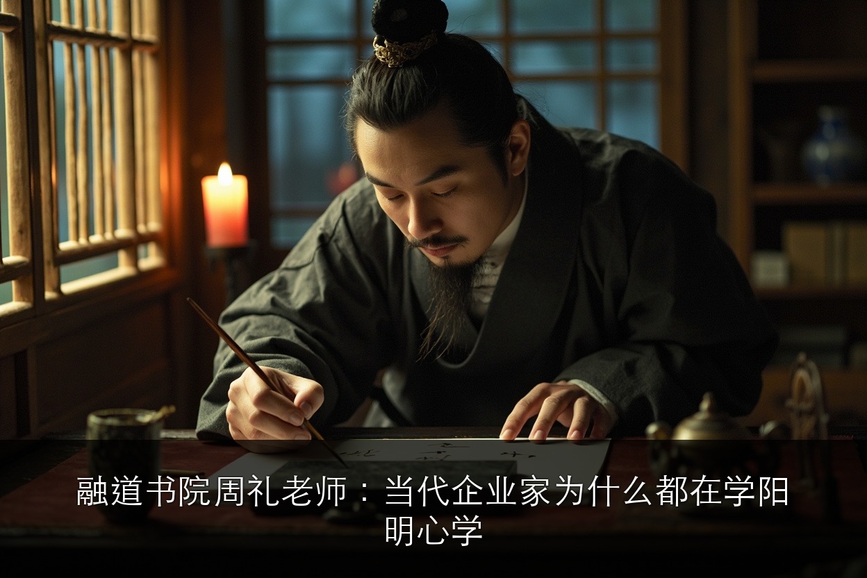 融道书院周礼老师:当代企业家为什么都在学阳明心学