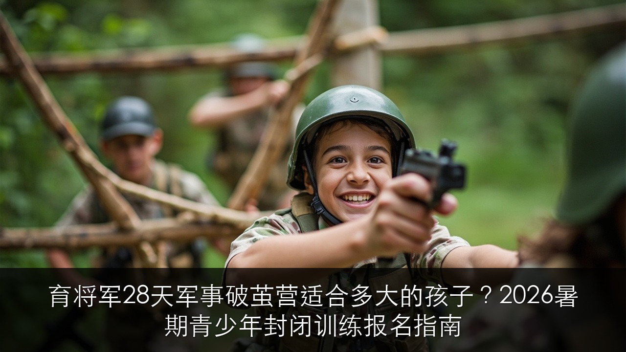 育将军28天军事破茧营适合多大的孩子?2026暑期青少年封闭训练报名指南