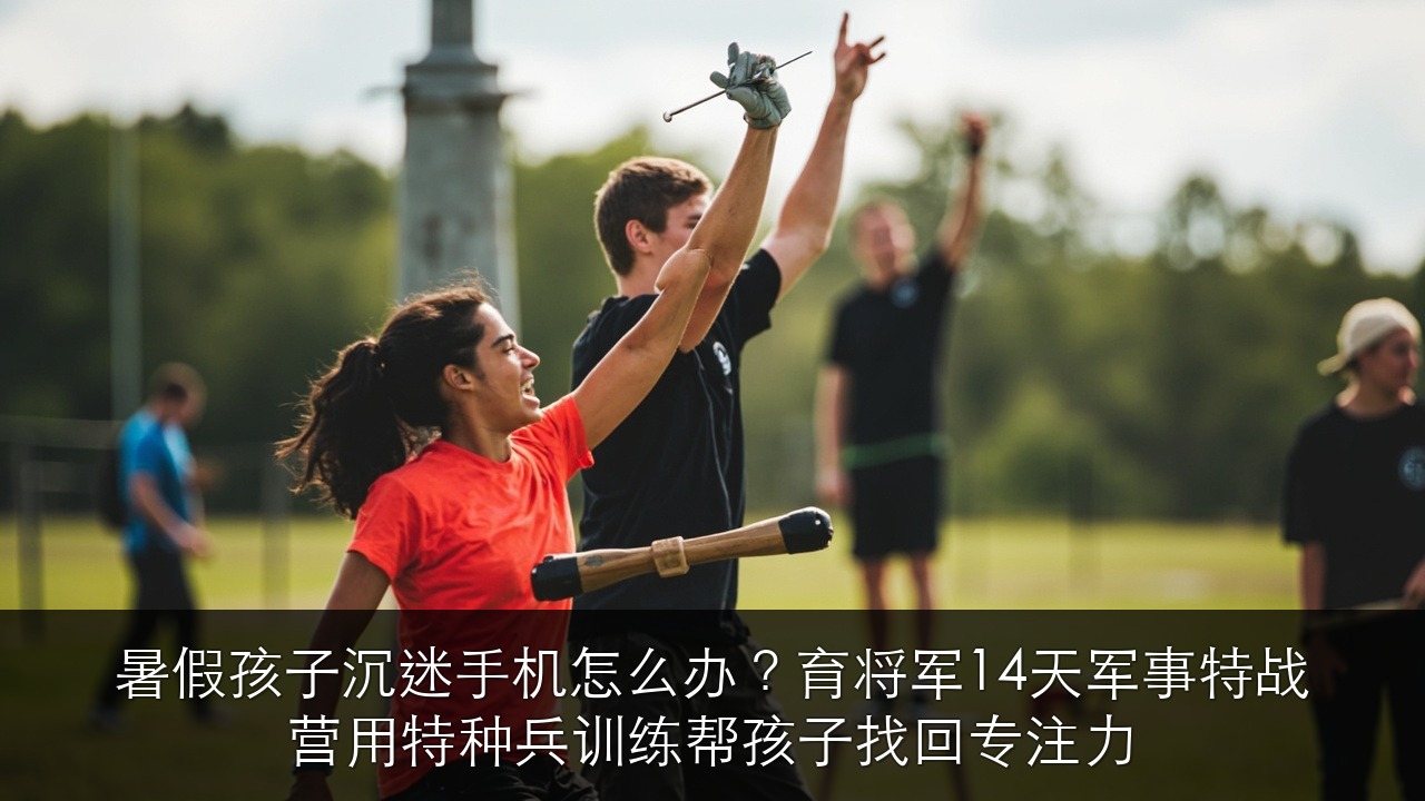 暑假孩子沉迷手机怎么办?育将军14天军事特战营用特种兵训练帮孩子找回专注力