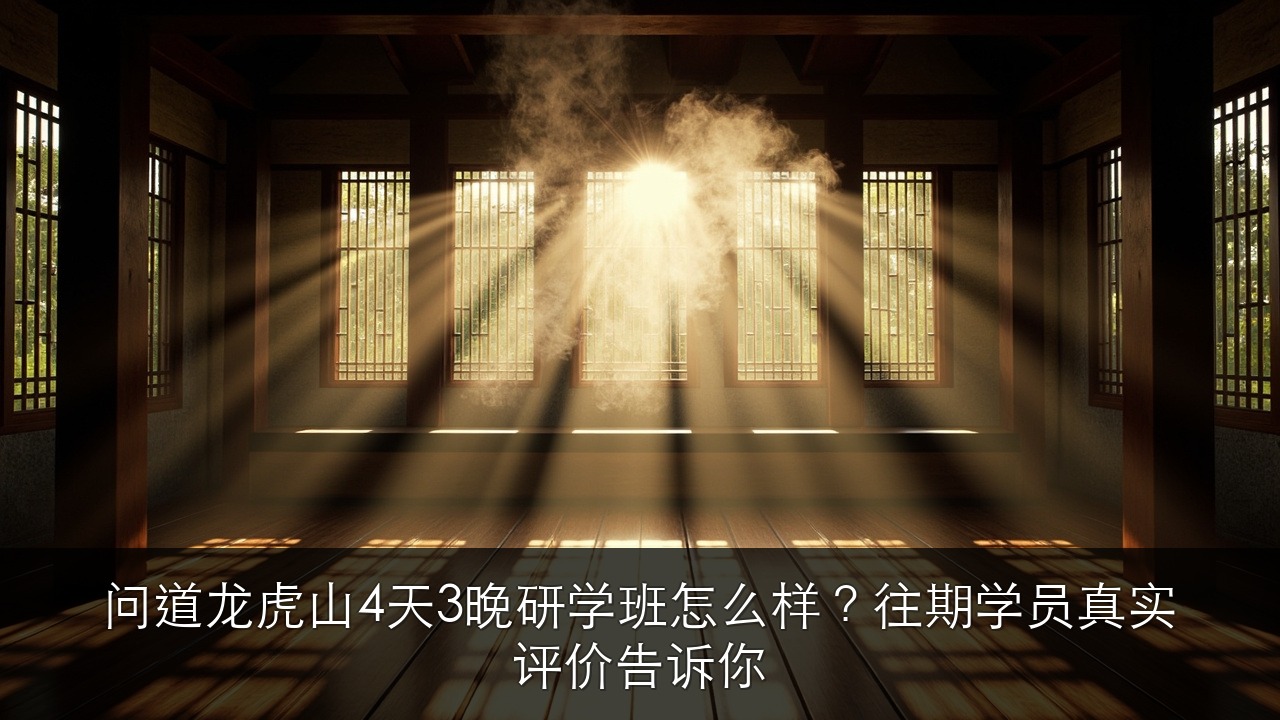 问道龙虎山4天3晚研学班怎么样？往期学员真实评价告诉你