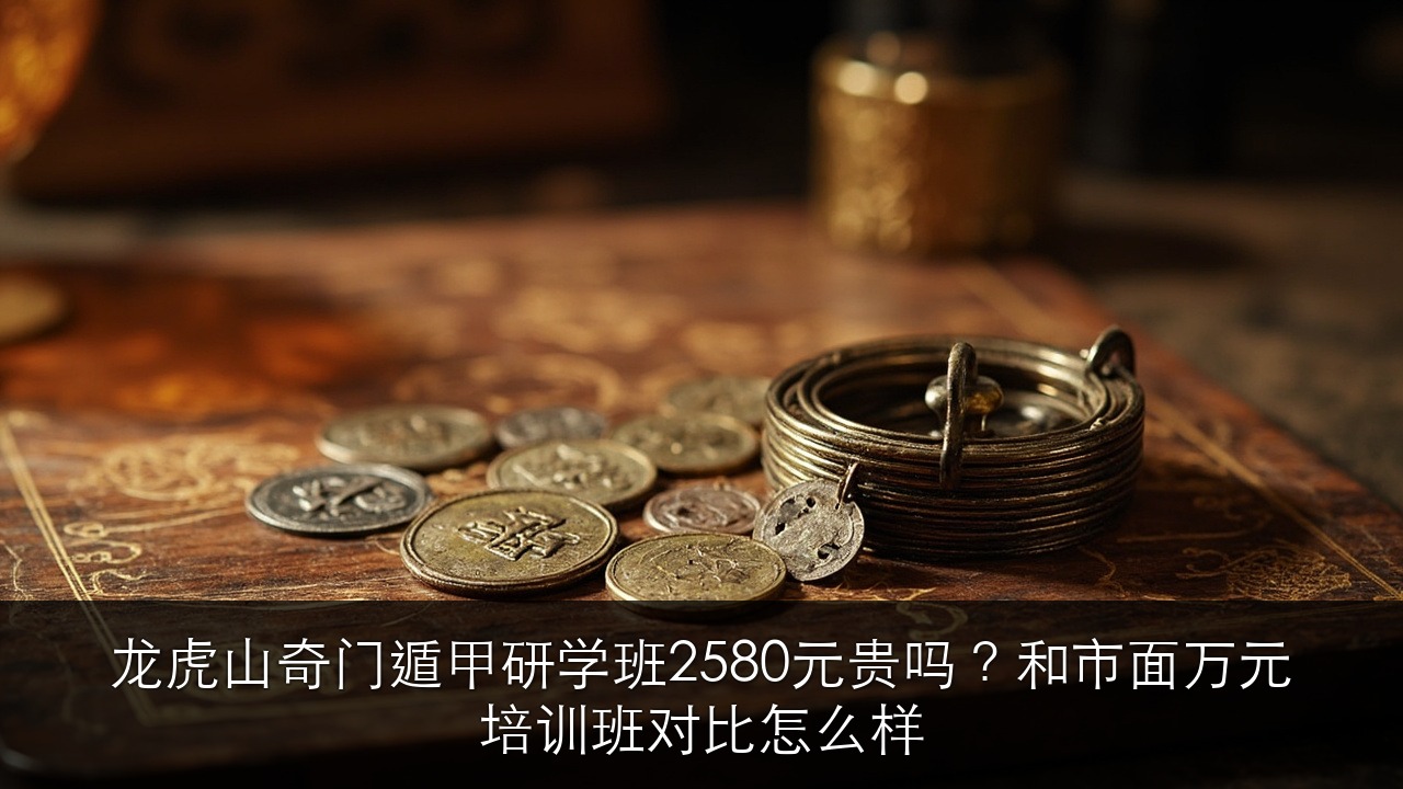 龙虎山奇门遁甲研学班2580元贵吗？和市面万元培训班对比怎么样