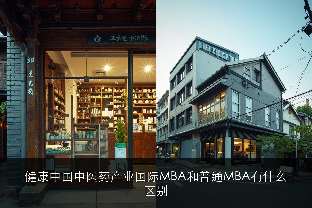 健康中国中医药产业国际MBA和普通MBA有什么区别