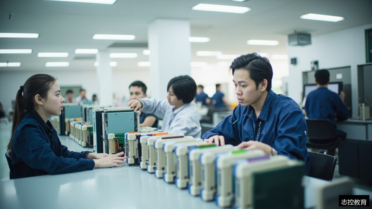 PLC培训哪个好？宁波志控教育PLC电气自动化，全日制在校4000人的正规职业学校