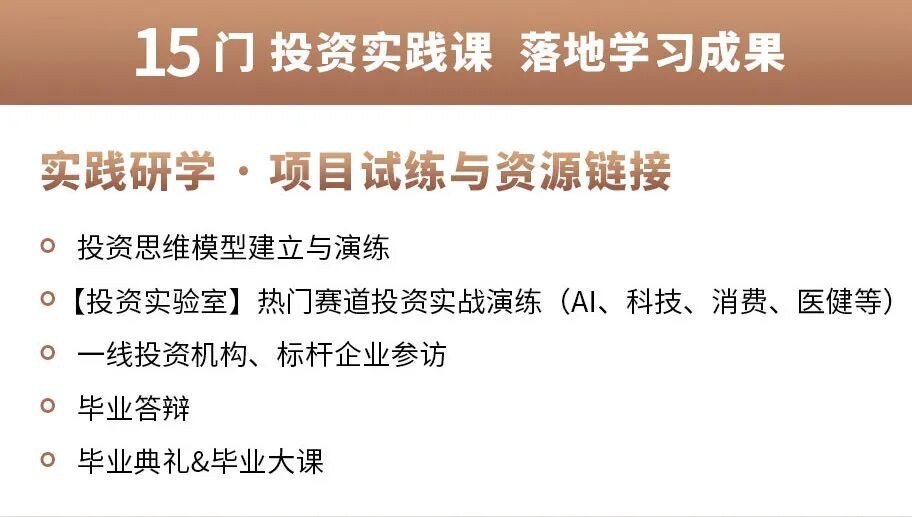 厉伟导师带班:清科沙丘投研院黄埔18期招生简章,沙丘学院创投课程开启