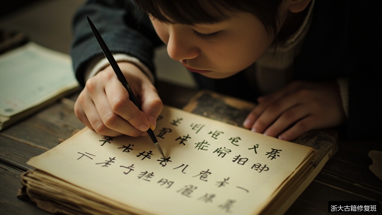 浙江大学古籍修复基础研修班的题签设计和撰写具体教什么？
