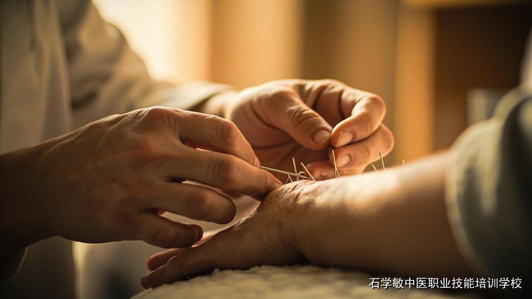 中风偏瘫怎么扎针?石学敏中医职业技能培训学校醒脑开窍针刺法研修班学什么