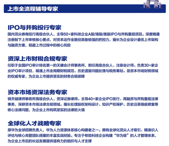 中国科创投资家与百企上市培育计划