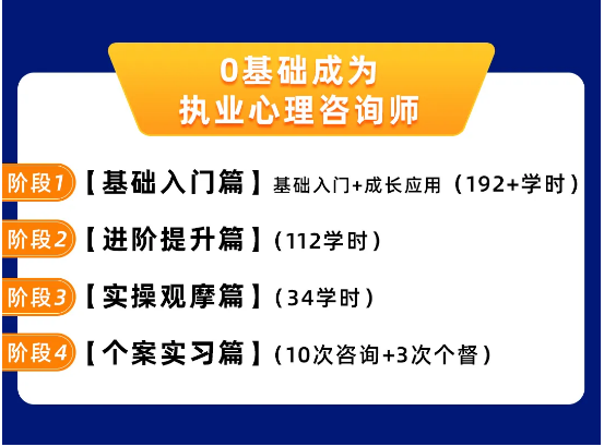 心理咨询师线上临床实践项目