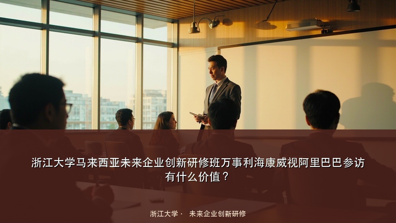 浙江大学马来西亚未来企业创新研修班万事利海康威视阿里巴巴参访有什么价值？