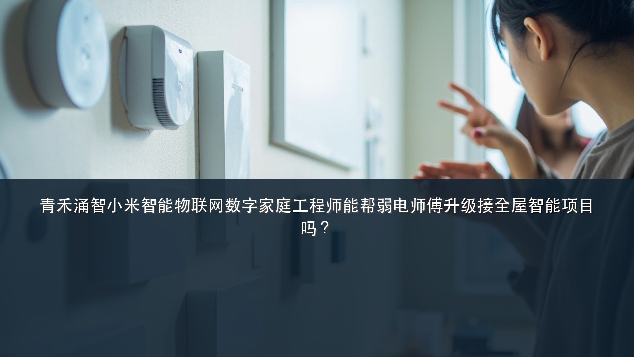 青禾涌智小米智能物联网数字家庭工程师能帮弱电师傅升级接全屋智能项目吗?