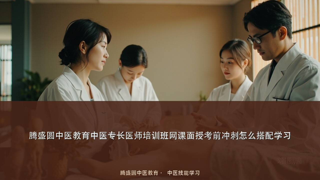 腾盛圆中医教育中医专长医师培训班网课面授考前冲刺怎么搭配学习