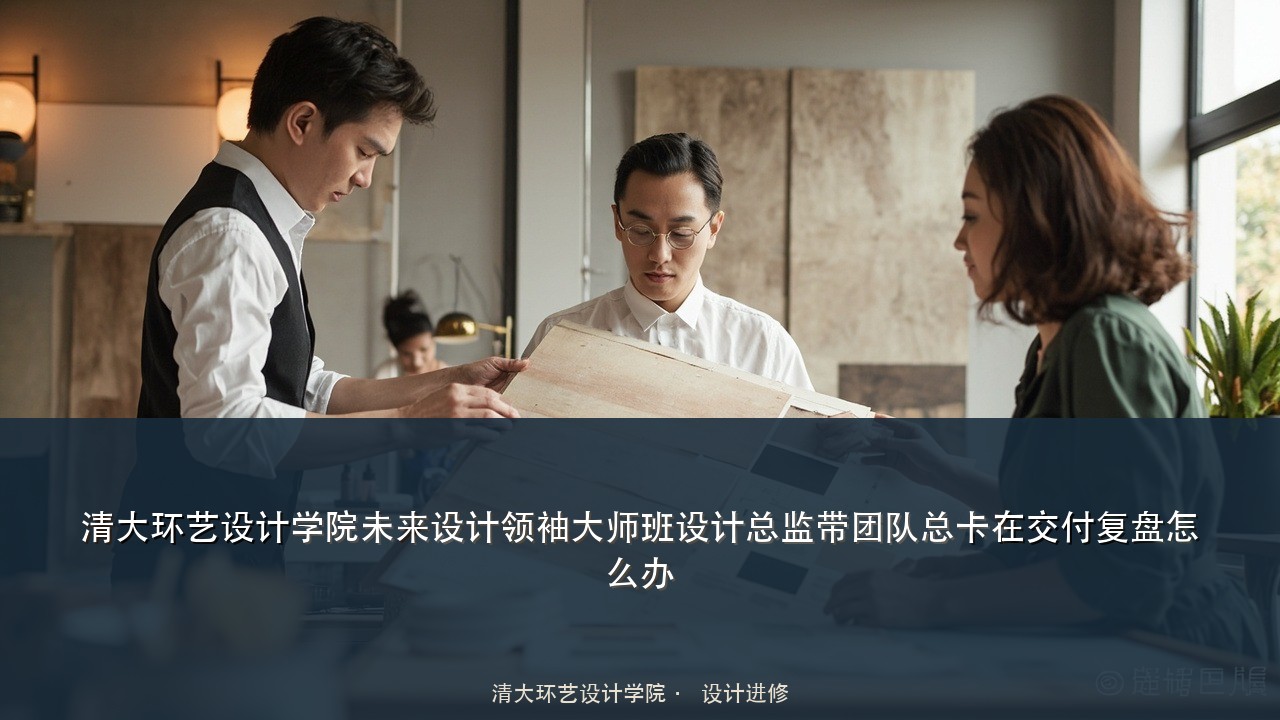 清大环艺设计学院未来设计领袖大师班设计总监带团队总卡在交付复盘怎么办