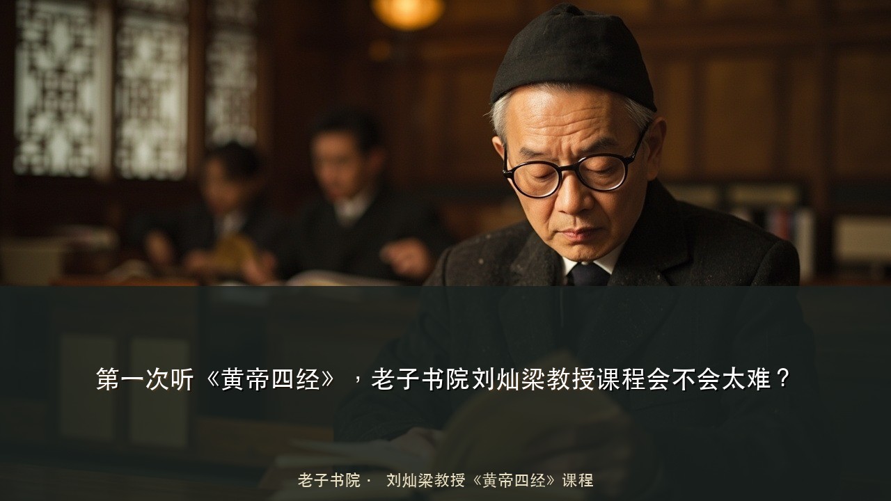 第一次听《黄帝四经》,老子书院刘灿梁教授课程会不会太难?