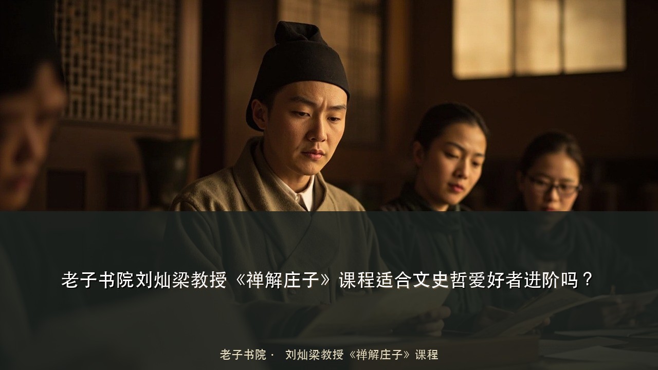 老子书院刘灿梁教授《禅解庄子》课程适合文史哲爱好者进阶吗?, 老子书院刘灿梁教授《禅解庄子》课程适合文史哲爱好者进阶吗?