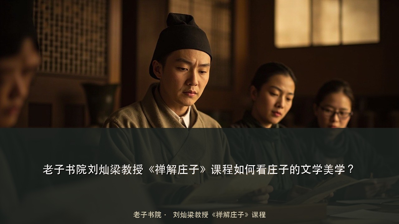 老子书院刘灿梁教授《禅解庄子》课程如何看庄子的文学美学?, 老子书院刘灿梁教授《禅解庄子》课程如何看庄子的文学美学?