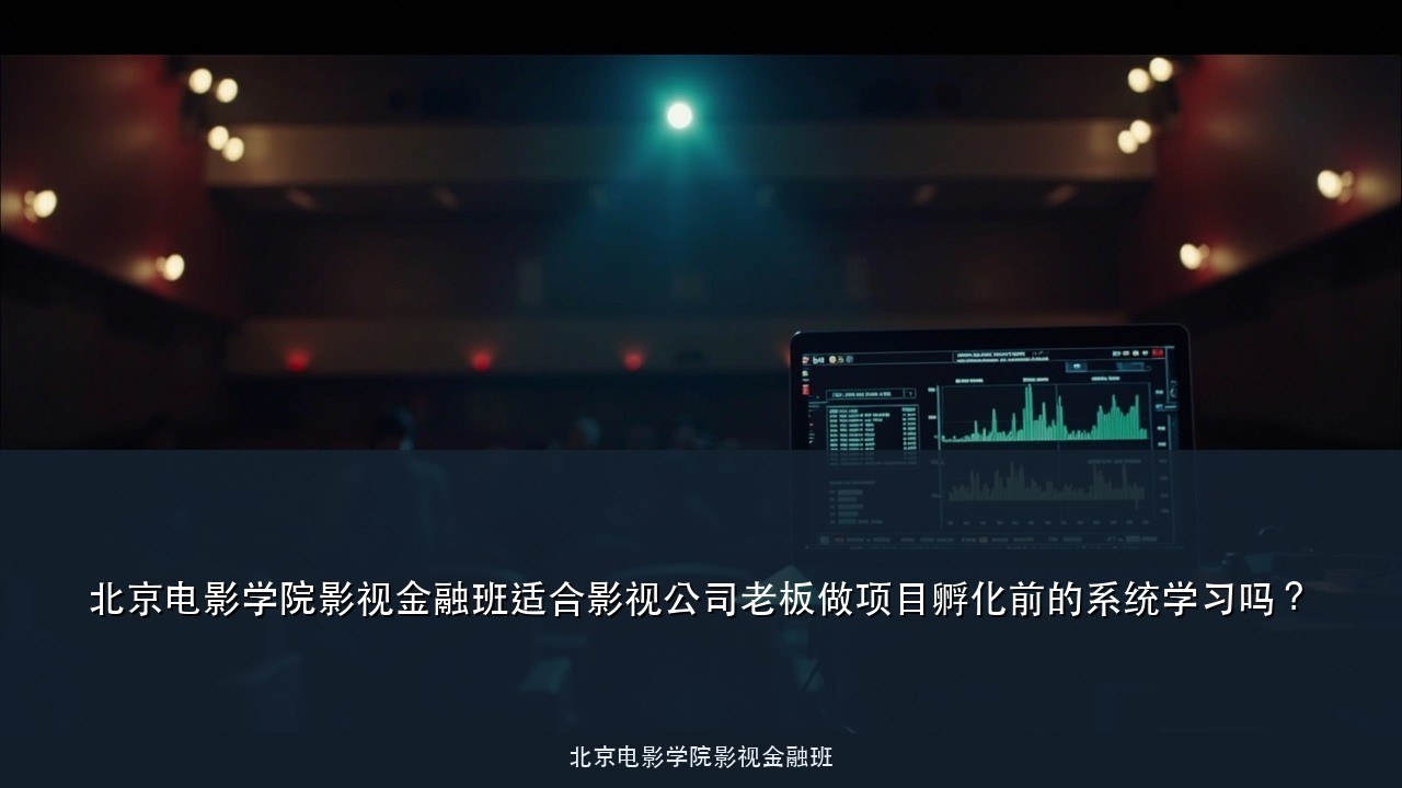 北京电影学院影视金融班适合影视公司老板做项目孵化前的系统学习吗?