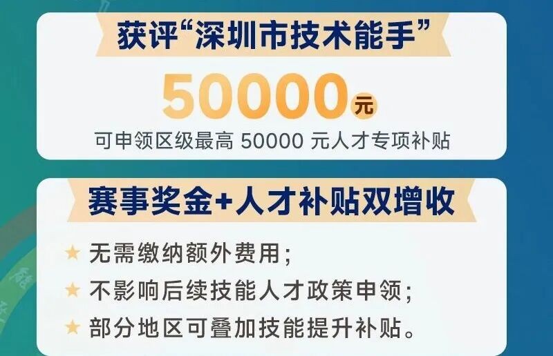 深圳市新能源汽车促进会提醒:2026年深圳技能大赛电池及电池系统维护员报名进入倒计时