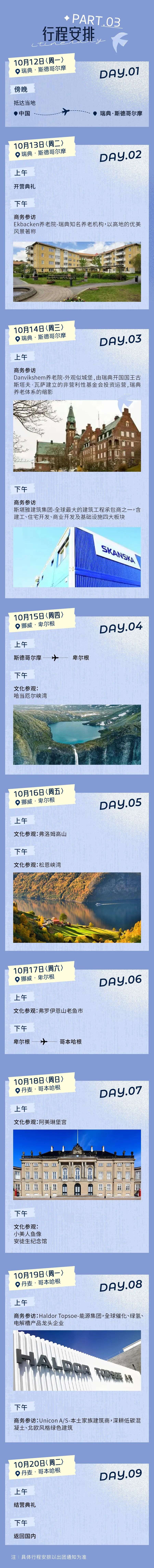 风马牛地产研究院2026北欧特训营课表:冯仑带队,10月12-20日北欧游学