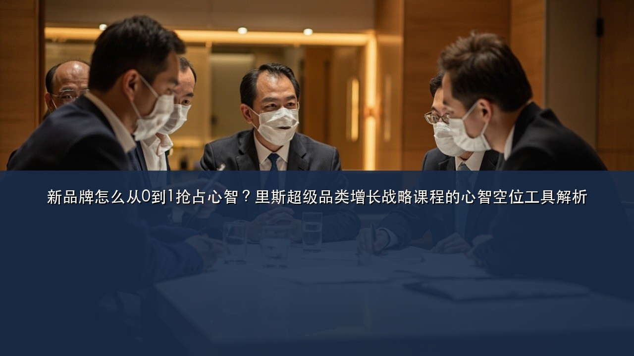 新品牌怎么从0到1抢占心智?里斯超级品类增长战略课程的心智空位工具解析