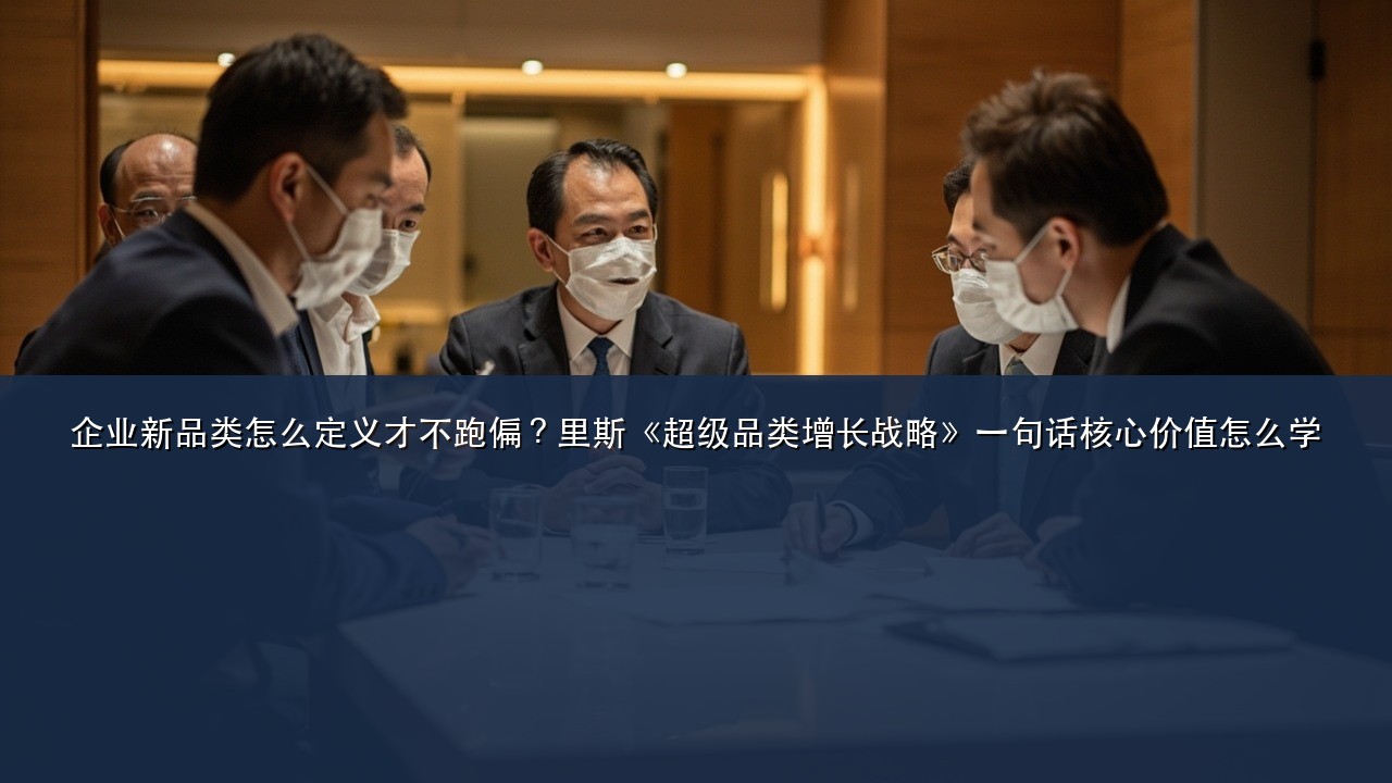 企业新品类怎么定义才不跑偏?里斯《超级品类增长战略》一句话核心价值怎么学