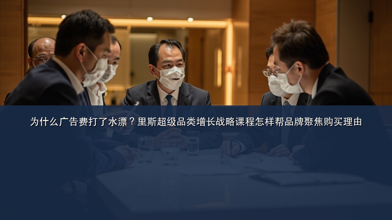 为什么广告费打了水漂?里斯超级品类增长战略课程怎样帮品牌聚焦购买理由
