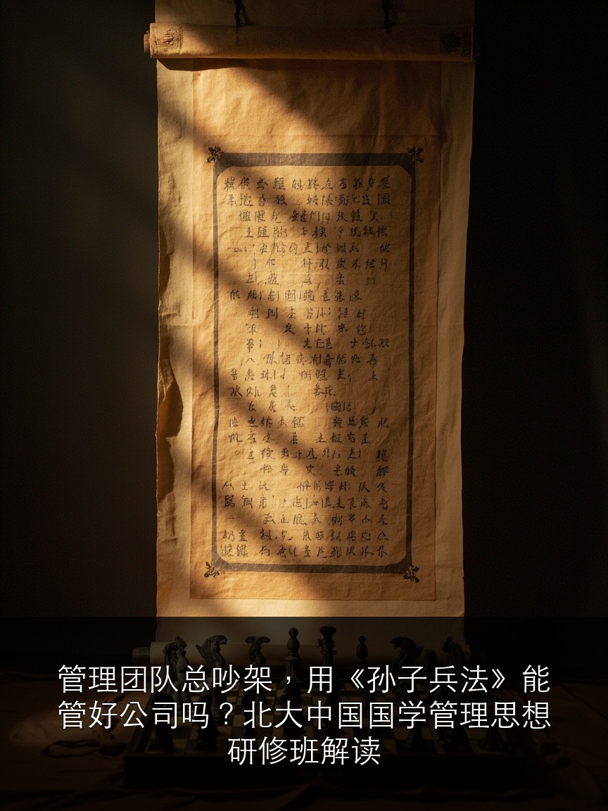 管理团队总吵架,用《孙子兵法》能管好公司吗?北大中国国学管理思想研修班解读