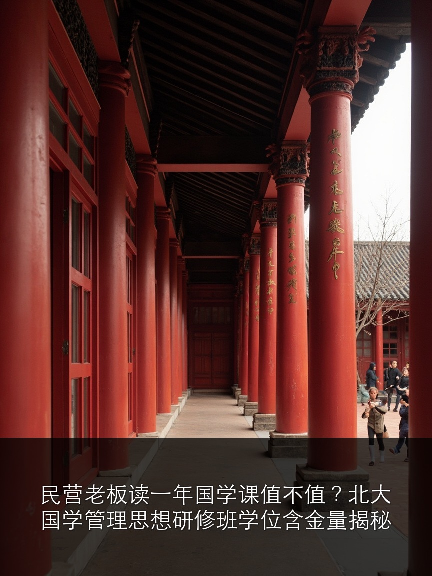 民营老板读一年国学课值不值?北大国学管理思想研修班学位含金量揭秘