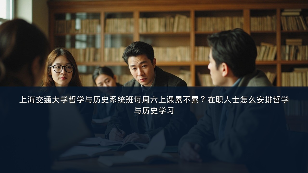上海交通大学哲学与历史系统班每周六上课累不累?在职人士怎么安排哲学与历史学习