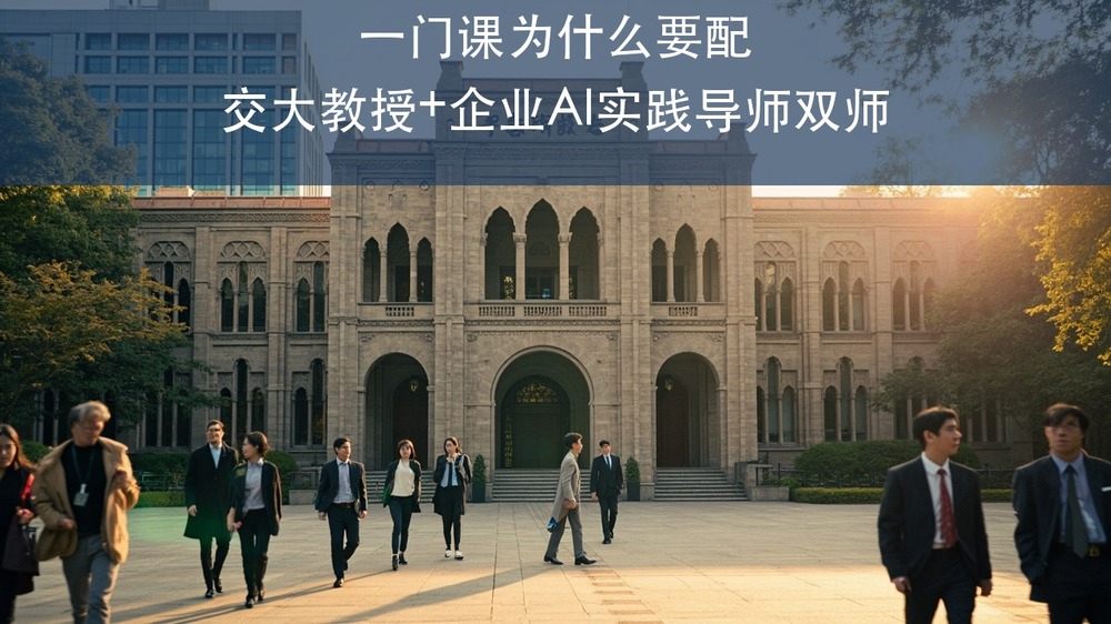 一门课为什么要配