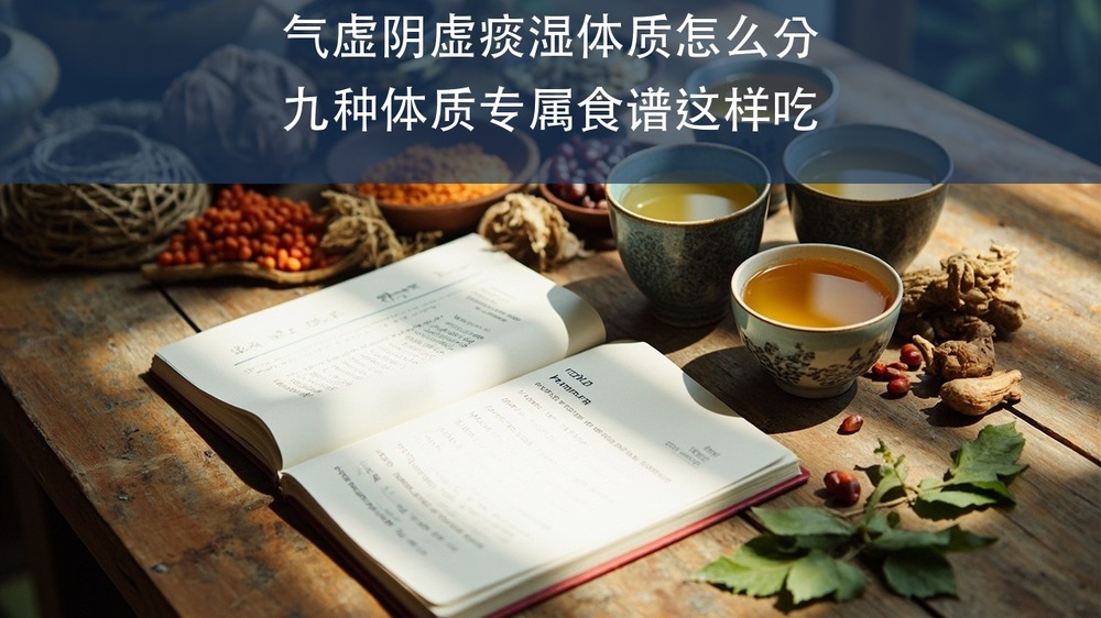 气虚阴虚痰湿体质到底怎么分?上交大健康管理(中医食养-药食同源)高级研修班教九种体质专属食谱