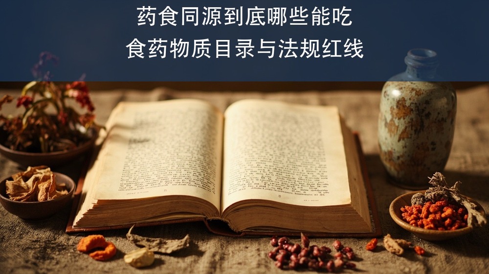 药食同源到底哪些能吃?上交大健康管理(中医食养-药食同源)高级研修班解读食药物质目录与法规红线