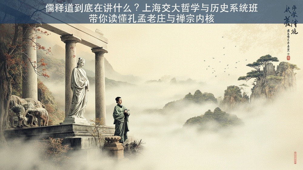儒释道到底在讲什么？上海交大哲学与历史系统班带你读懂孔孟老庄与禅宗内核