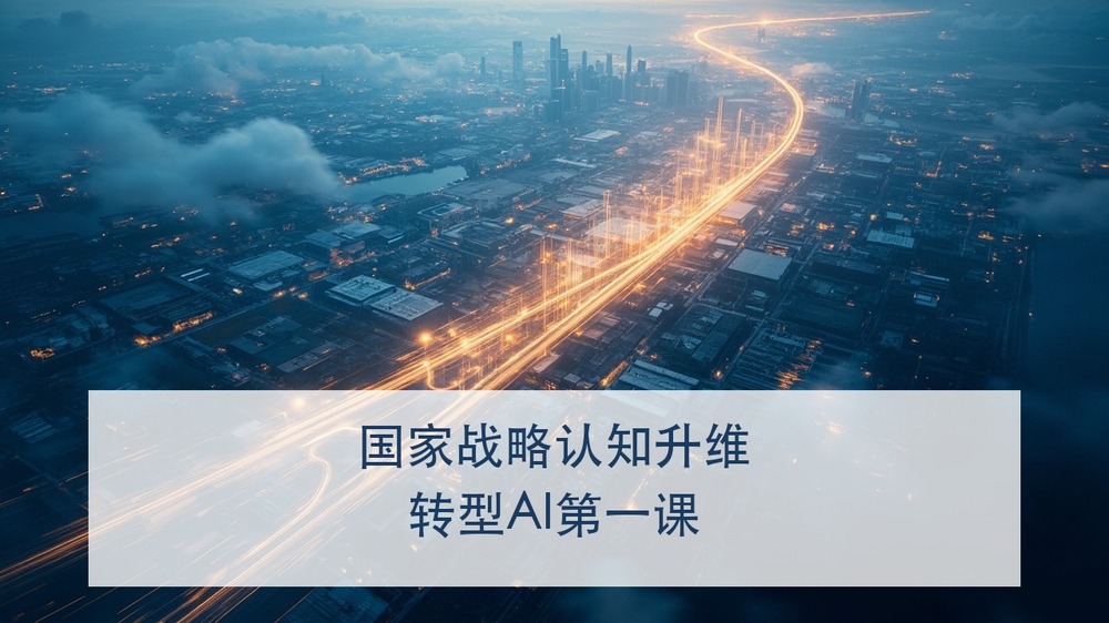 不懂国家战略，转型AI就是蒙眼开车？上海交大AI与数智化工商管理企业家高级研修班的认知升维第一课为什么必上