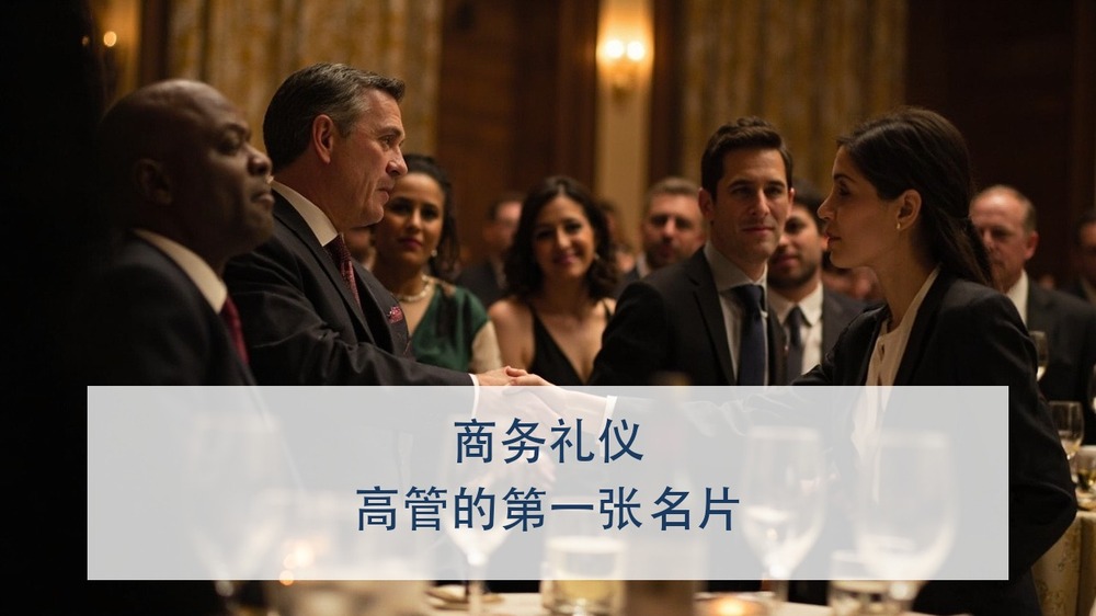 高管出去谈生意，一张好名片能带来多少加分？上海交大企业高管创新管理研修班的商务礼仪课