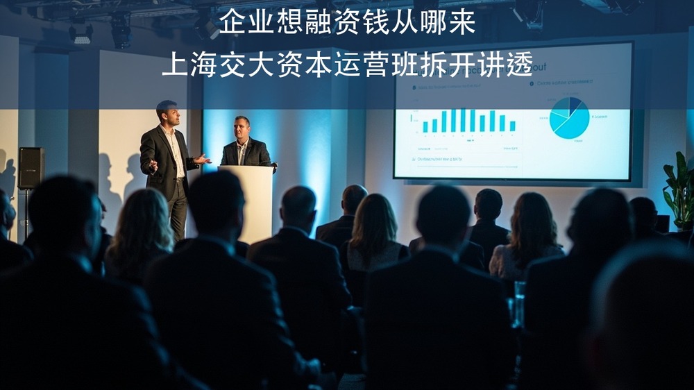 企业做大了想融资，钱从哪来、怎么找对资本？上海交通大学资本运营高级研修班把融资路演拆开讲透