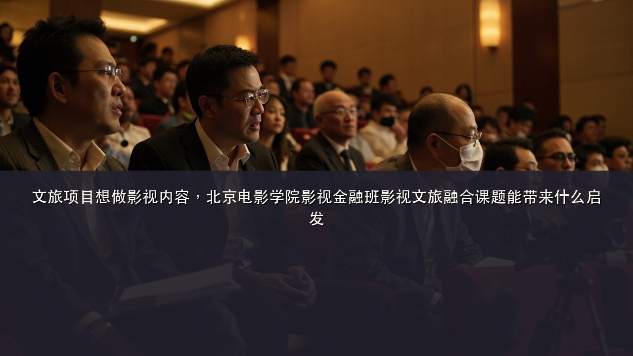 文旅项目想做影视内容,北京电影学院影视金融班影视文旅融合课题能带来什么启发