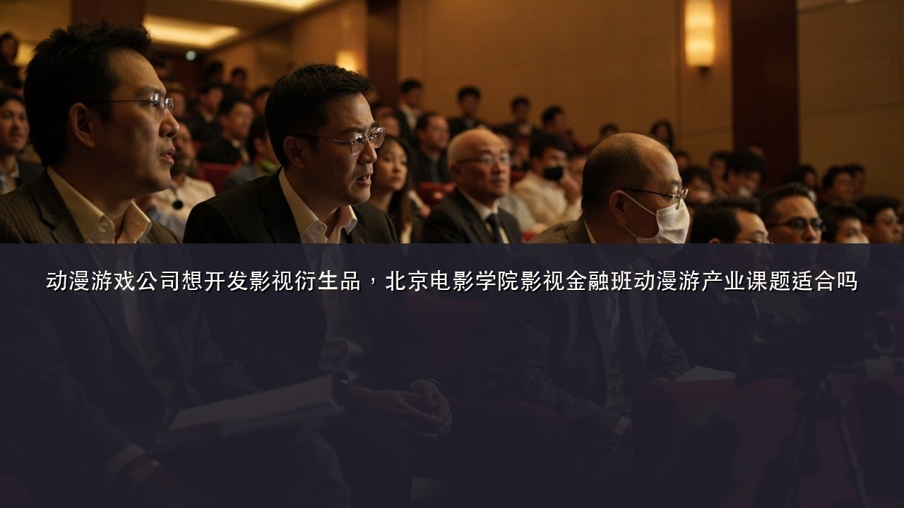 动漫游戏公司想开发影视衍生品,北京电影学院影视金融班动漫游产业课题适合吗