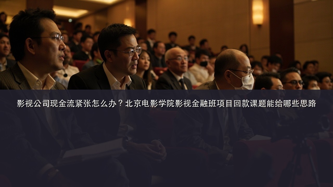 影视公司现金流紧张怎么办?北京电影学院影视金融班项目回款课题能给哪些思路