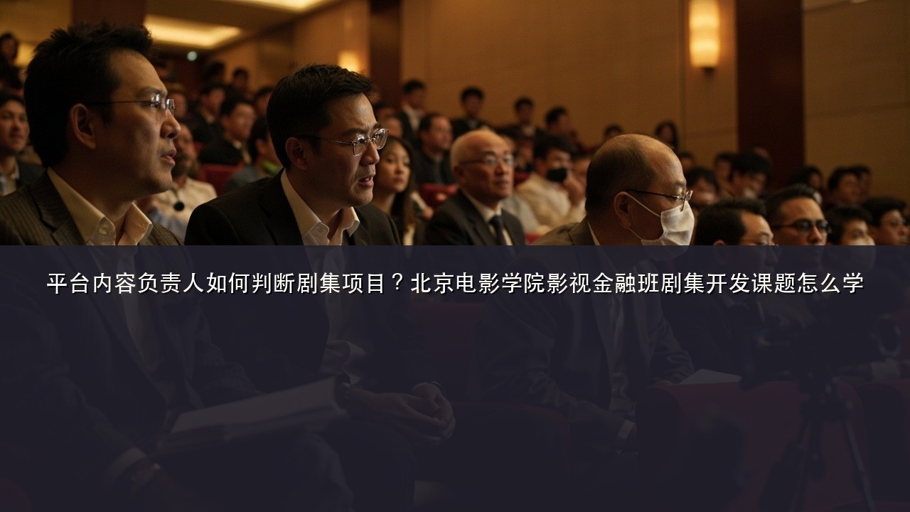 平台内容负责人如何判断剧集项目?北京电影学院影视金融班剧集开发课题怎么学