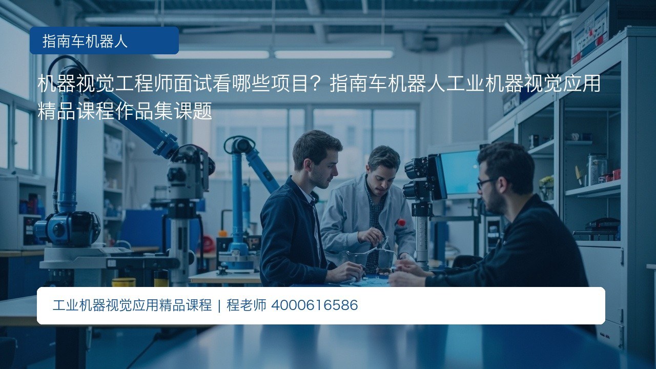 机器视觉工程师面试看哪些项目?指南车机器人工业机器视觉应用精品课程作品集课题