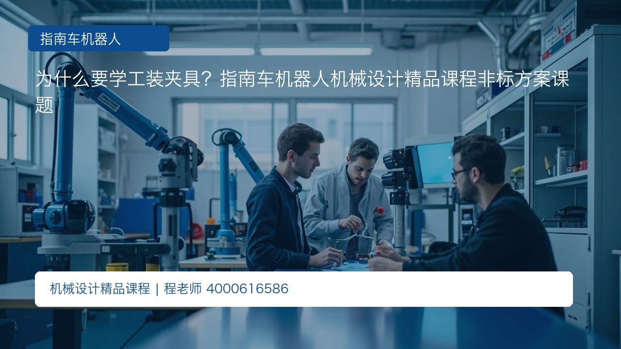 为什么要学工装夹具?指南车机器人机械设计精品课程非标方案课题