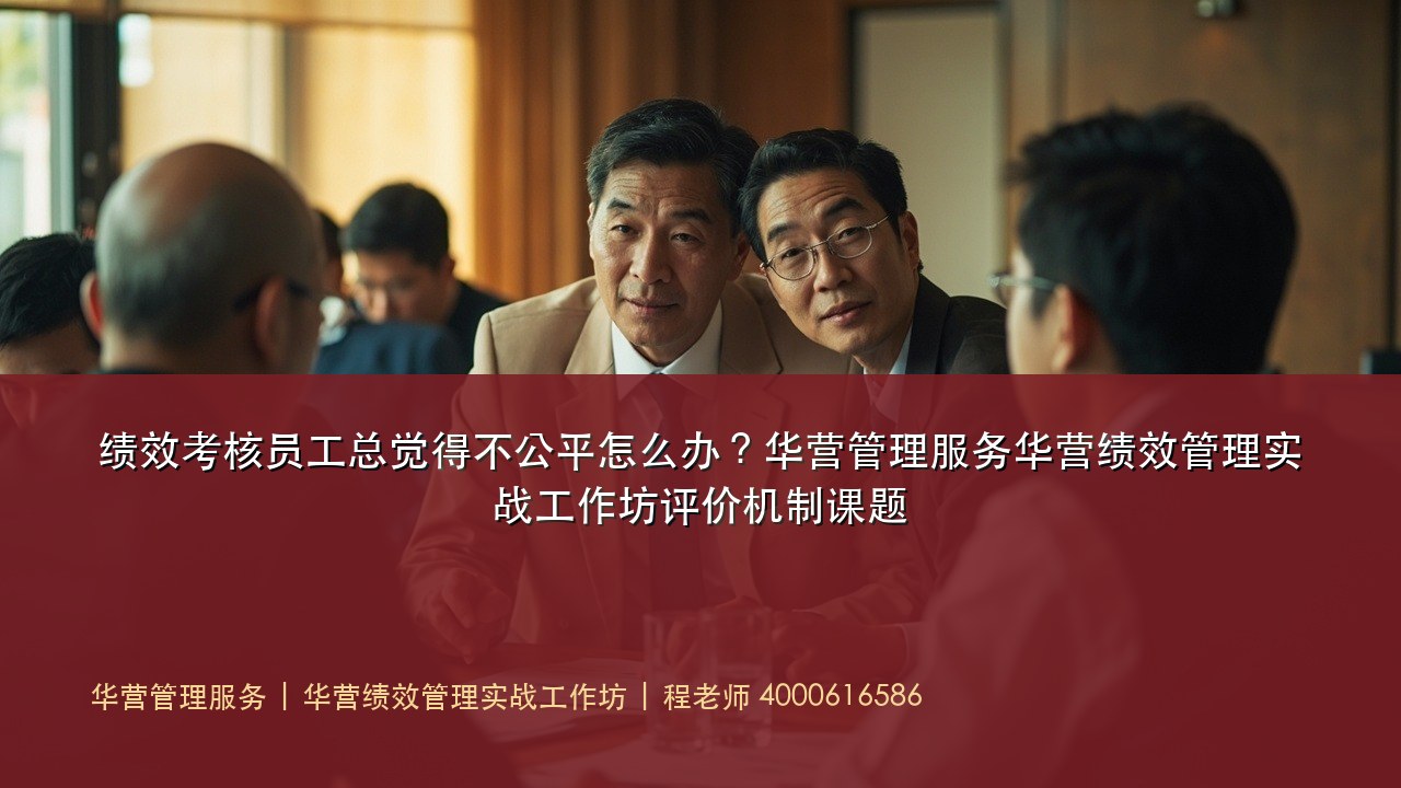 绩效考核员工总觉得不公平怎么办?华营管理服务华营绩效管理实战工作坊评价机制课题