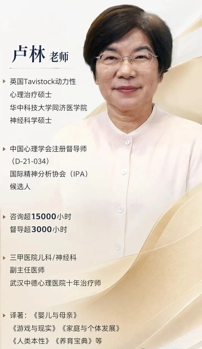 卢林老师客体关系治疗系统培训与督导项目：瀚思心理2026年10月深圳课程解读